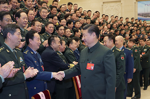習(xí)近平出席軍隊(duì)領(lǐng)導(dǎo)干部會(huì)議并發(fā)